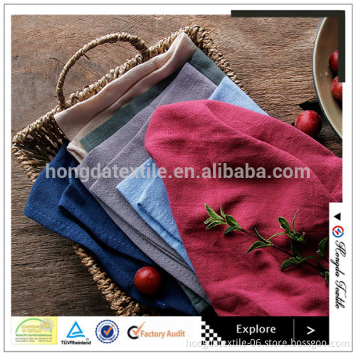 100% linen napkin for restaurant/natural linen napkins